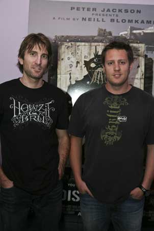 DISTRICT 9 director Neill Blomkamp and star Sharlto Copley